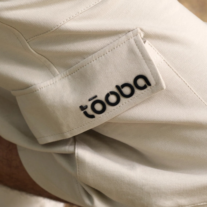 Bermuda cargo oversize beige - tōoba short cargo beige