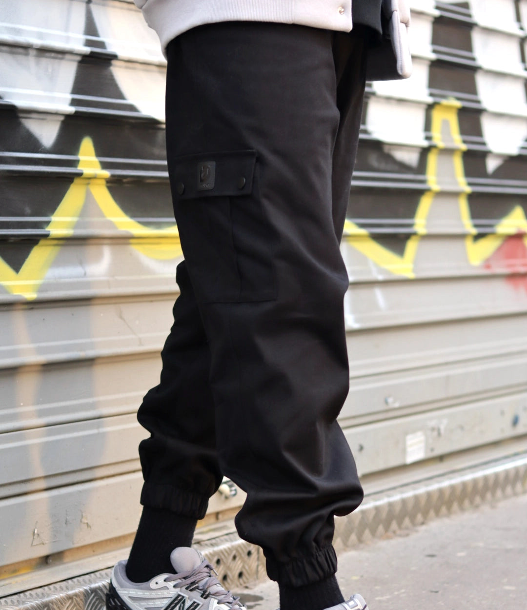 Pantalon cargo oversize noir - tōoba cargo pants